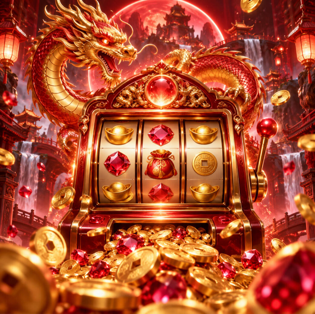 เกมสล็อต pgslot มังกรแดง อัญมณีและเหรียญทอง