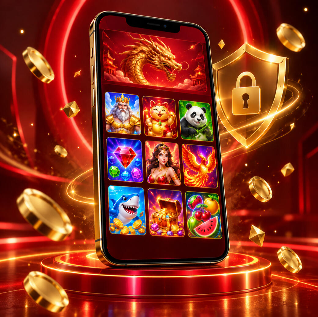 mahagame66 โลกเกมออนไลน์คาสิโน สล็อต กีฬา ธีมแดงทอง